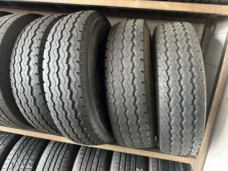 SET OF TIRE 235 85 16 ST KARRIER 85% LIFE