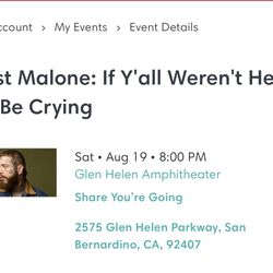 Post Malone Concert