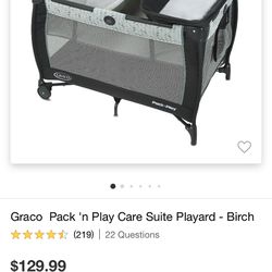 Graco Pack N Play, Including Basnet And Changing Table 