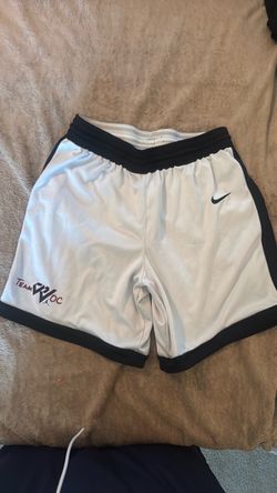 Nike Basketball Shorts team Why Not, OC Jordan White with Black Trim sz M