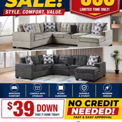 Huge Sectional Sale!!  Limited Time Only! 