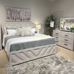Amazing Savings! Bedroom Set With Free Mattress And Boxspring!! 