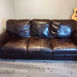 Leather Couch
