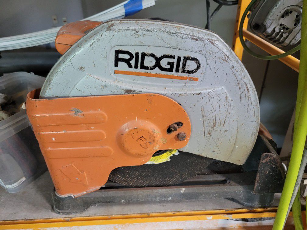 ridgid chop saw