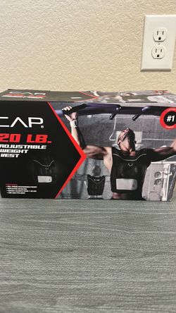 CAP 20 LB Adjustable Weight Vest
