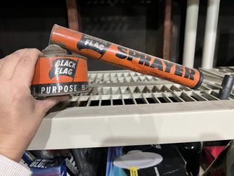 Black Flag Vintage Spray Can