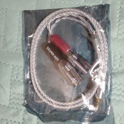 PALIC Silver Plaited Cable 2.5mm TRRS Balanced Male to 2 XLR Male Dual XLR Male Headphone Audio Adapter Cord Compatible with Astell&Kern     Ig