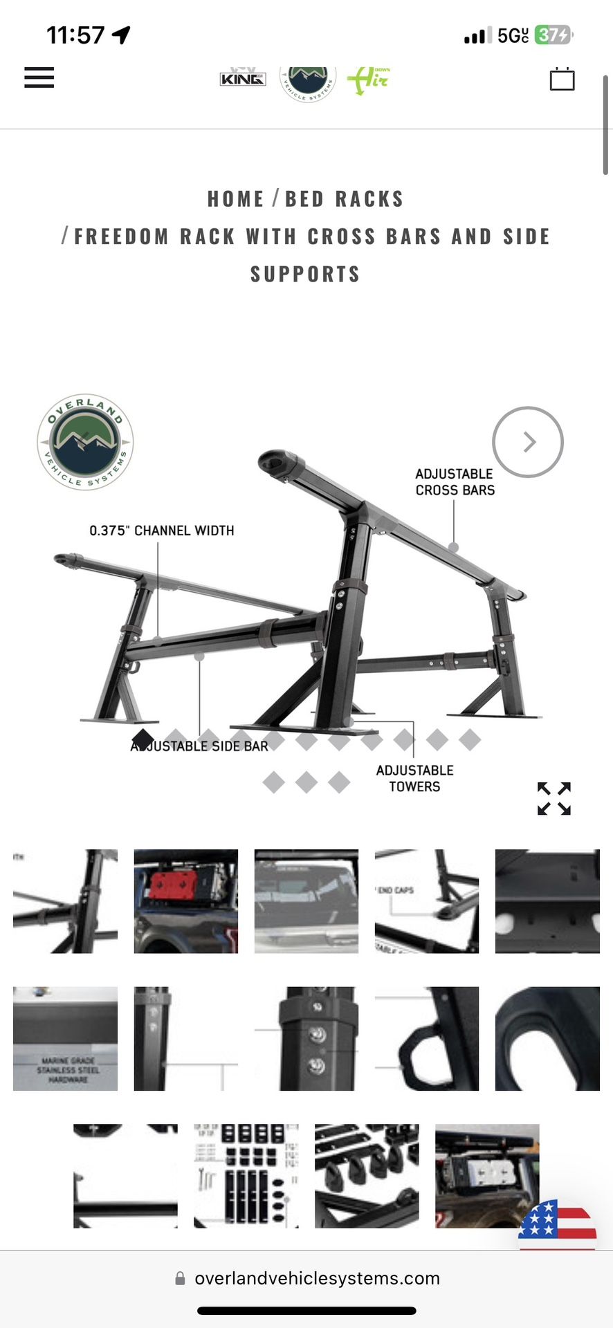 Bed Rack For Pick Up Truck