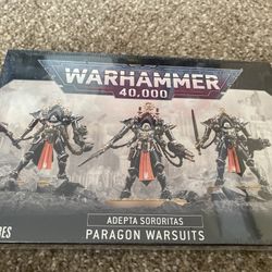 Warhammer 40k Battle Sisters: Paragon War suits
