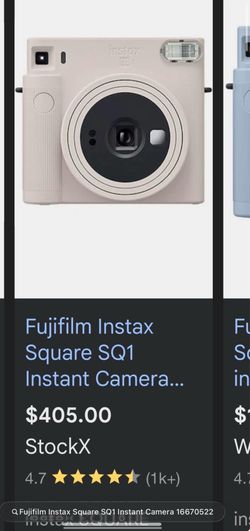Fujifilm instanx Polaroid camera (No film)