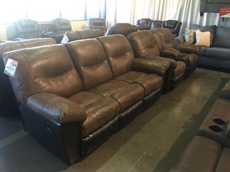 Reclining Sofa and Loveseat Set Sale