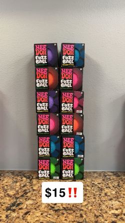 Nee Doh Fuzz Ball Squeeze Toy