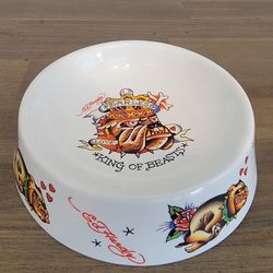 Ed Hardy Dish Pet Bowl