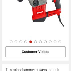 Bauer SDS Rotary Hammer