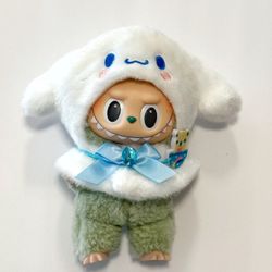 Labubu Clothes Sanrio Cinnamoroll  Clothing Outfits for Your Exciting  Macaron and Have A Seat Plushies Pendants