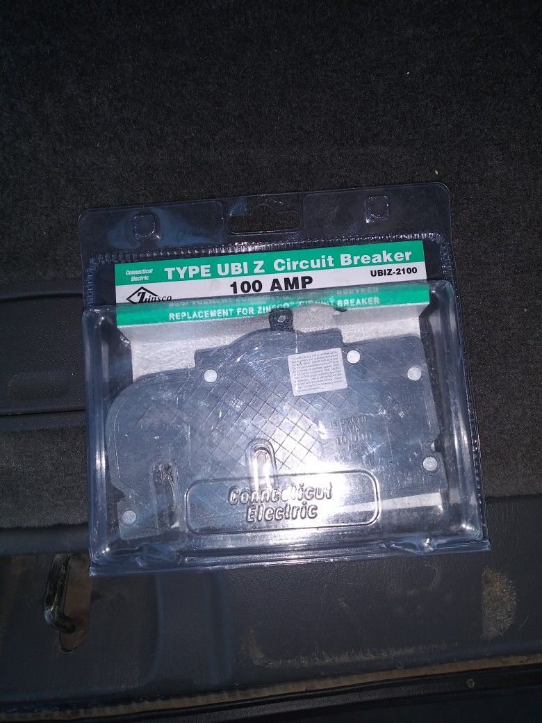 Zinsco Breaker 100 Amp