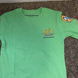 Green Chrome Heart Long Sleeve