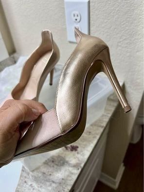 Zara Trefaluc Light Pink High Heels