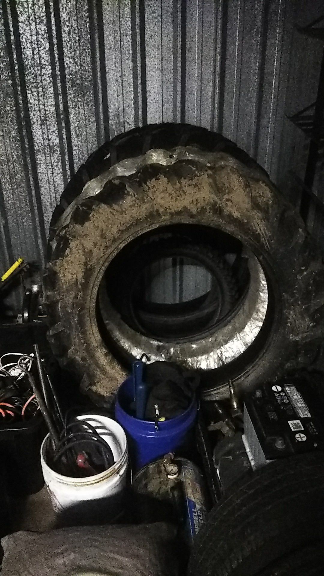 Large tractor tires