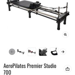 Aero Pilates Reformer with Pull Up Bar