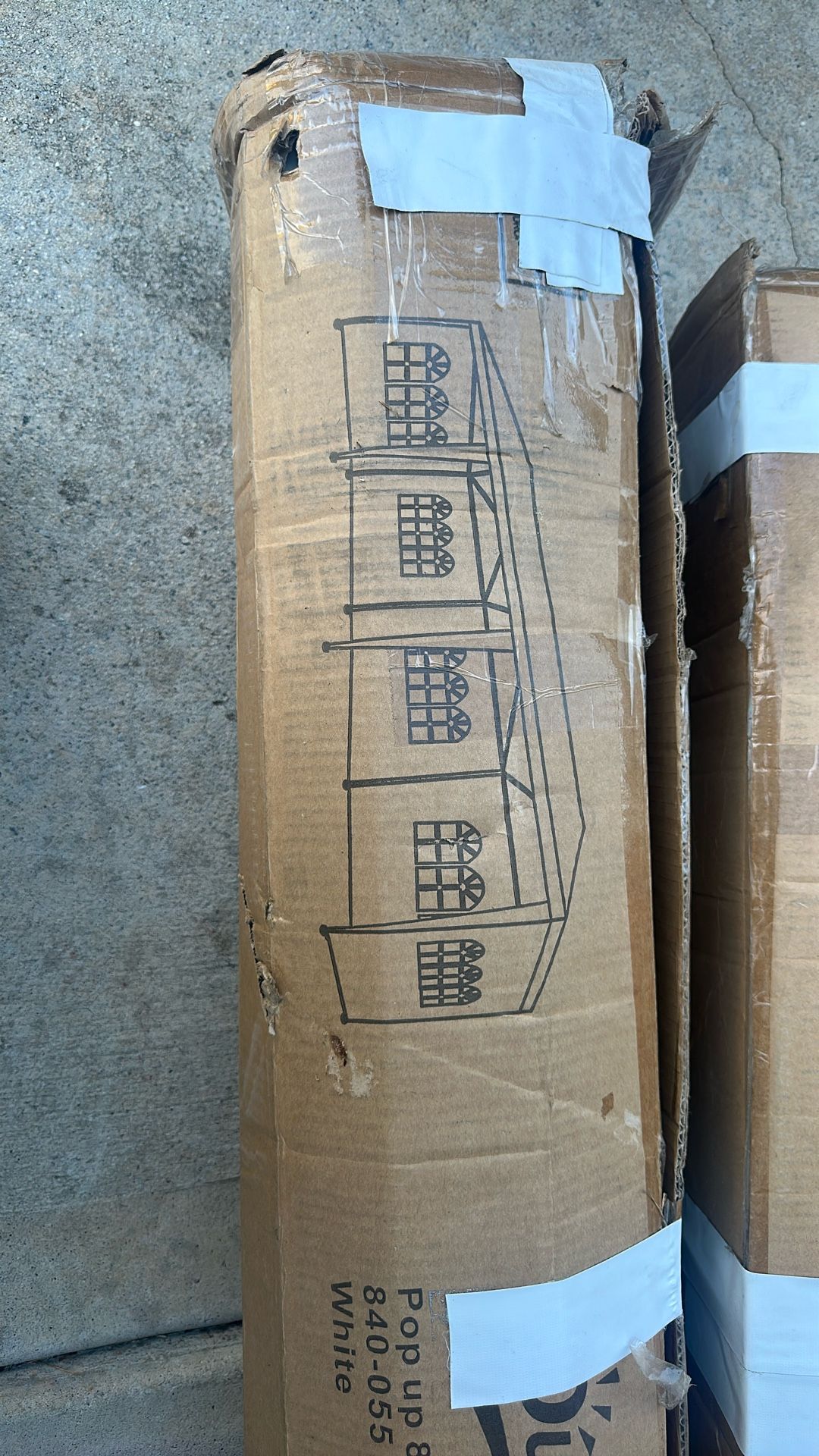 Outsunny Pop-up 8 Wall Canopy Party Tent 10x40