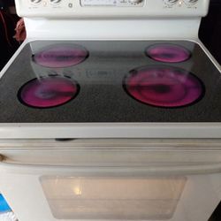 GE SPECTRA SELF CLEANING OVEN GLASS TOP ELECTRIC STOVE 