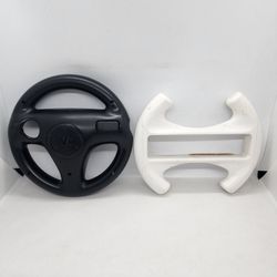Wii Steering Wheels Set Of 2