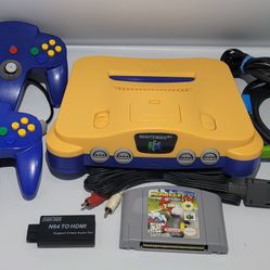 Yellow And Blue N64 