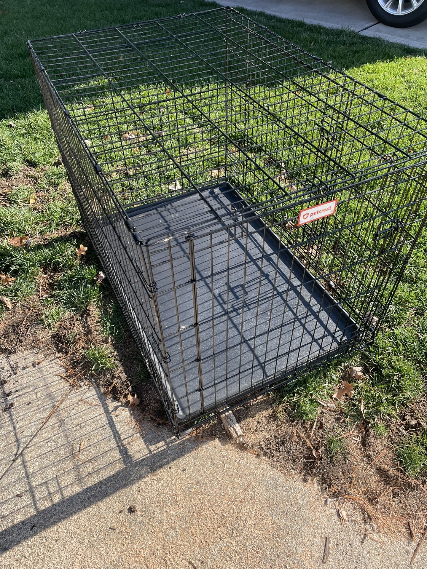 Xl Folding Dog Cage 42”