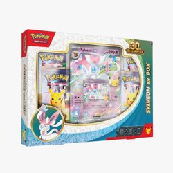 Pokemon TCG: 30th Celebration Sylveon ex Box