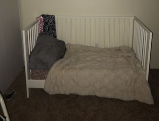 Toddler ikea bed.