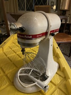 Kitchen Aid Mixer Used! Two Attachments ONLY!