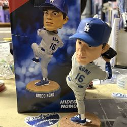 Hideo Nomo Bobblehead   2013