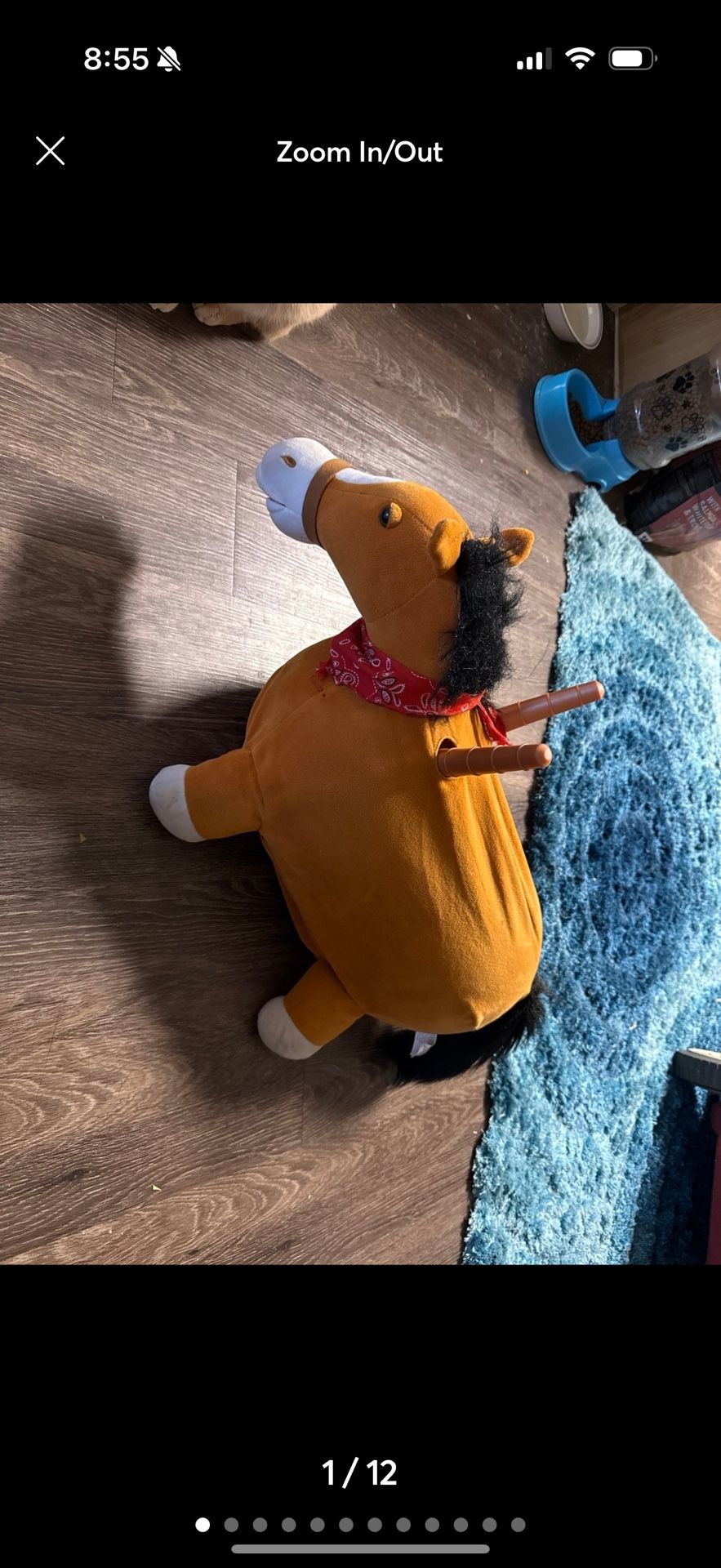 Bouncy Horse Hopper Inflatable Hopping Horse for Kids Jumping Horse Bouncy