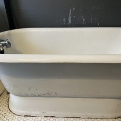 Vintage Cast Iron Tub