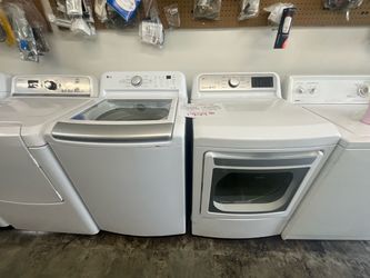 USED LG WASHER AND DRYER SET