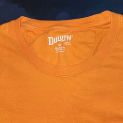 Orange Work Shirt