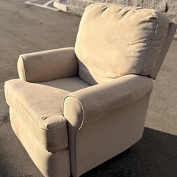 Swivel Glider Rocking Chair w/ Ottoman – Nursery – Originally $500+