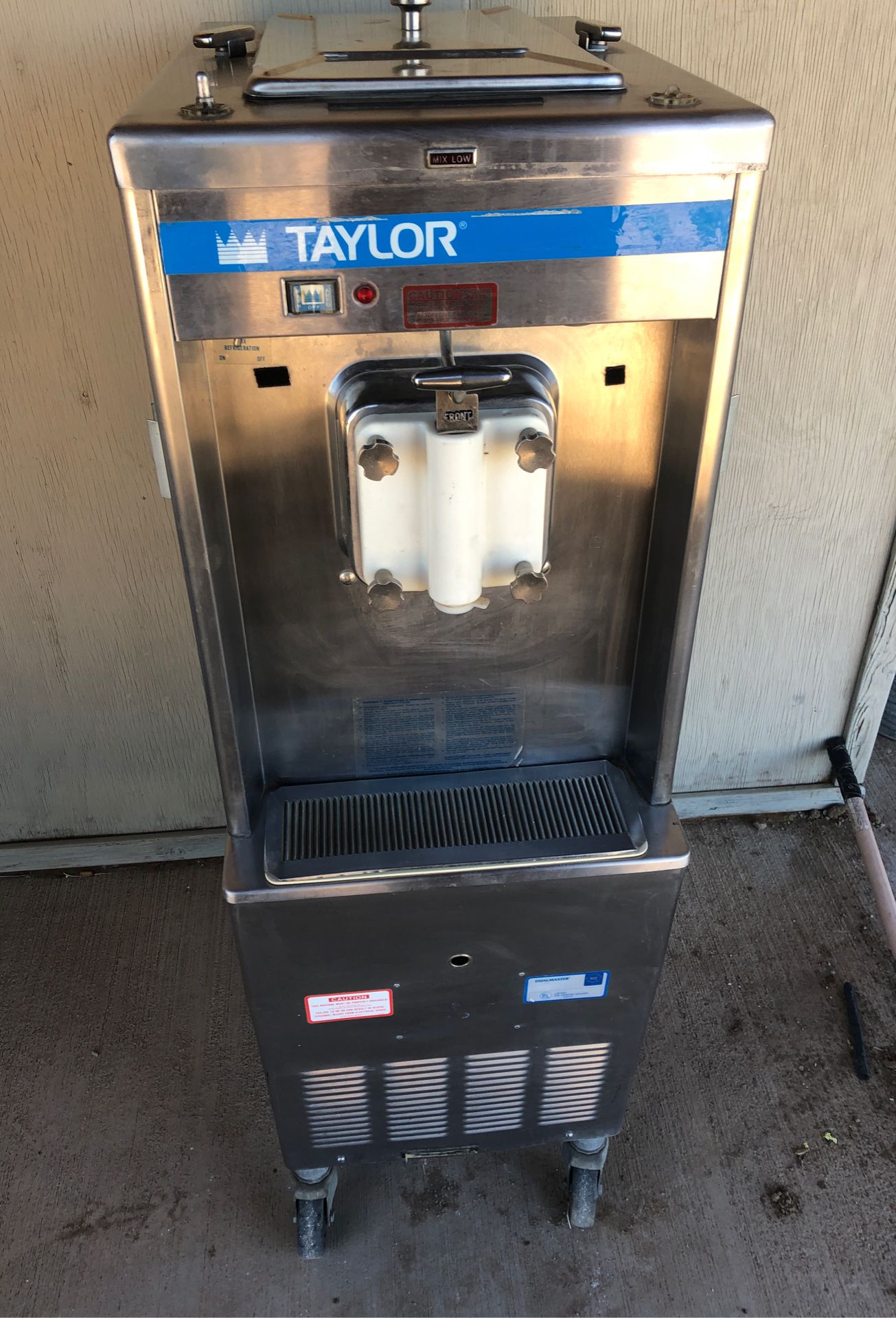 Taylor Single Hopper Ice Cream Machine