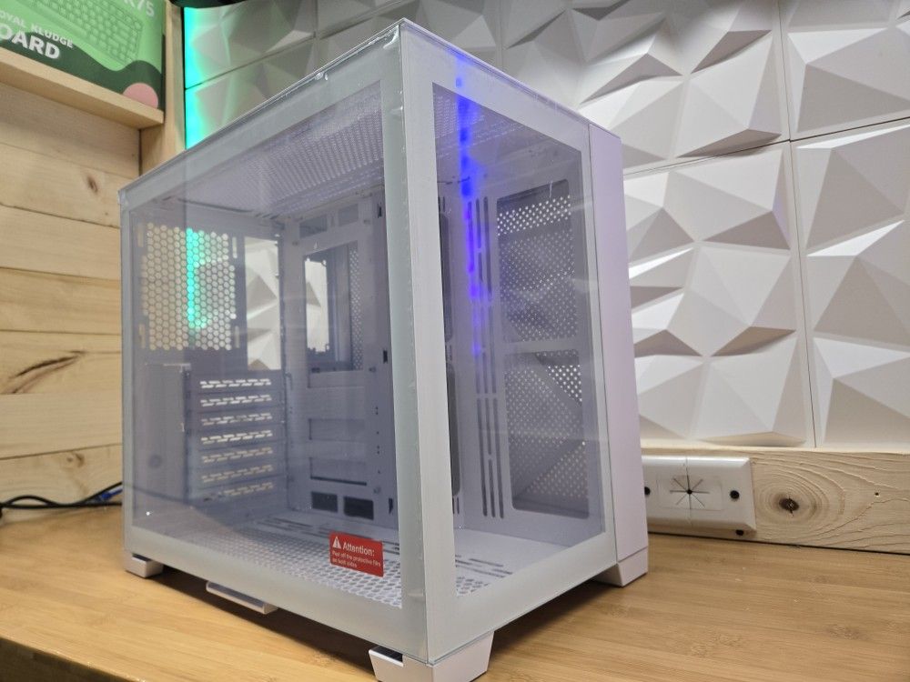 PC CASE: LIAN LI O11 MINI SNOW WHITE