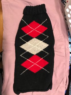 100% wool dog sweater by chilly dog
