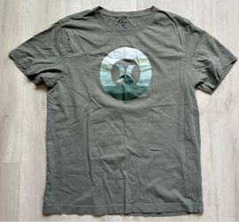 Hurley Graphic Logo T-Shirt Olive Green