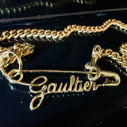 Jean Paul Gaultier “Safety Pin” Necklace