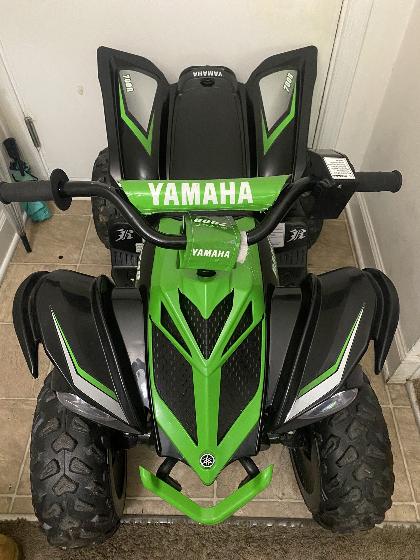 12V Yamaha Raptor ATV Powered Ride-on