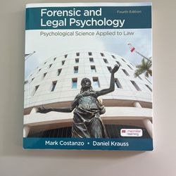 Forensic and Legal Psychology 