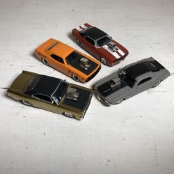 Jada BIG TIME MUSCLE 4 Cars. 