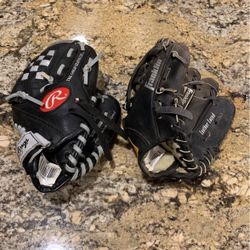 Youth Gloves 9 1/2 “ Franklin And Rawlings 