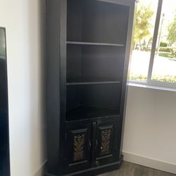 Vintage Teak Wood Shelf Unit 