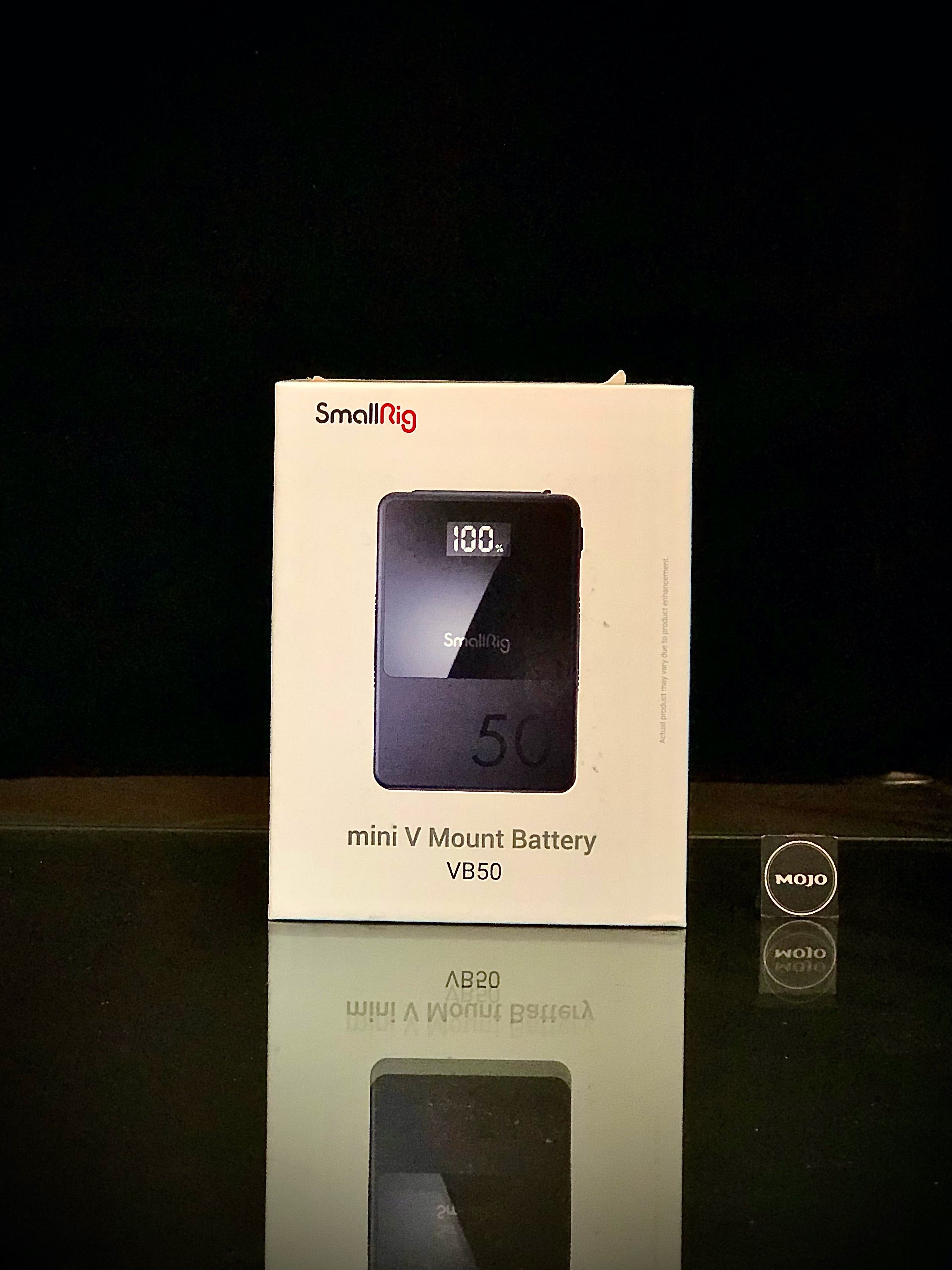 SmallRig VB50 Mini V-Mount Battery (50Wh, Black)