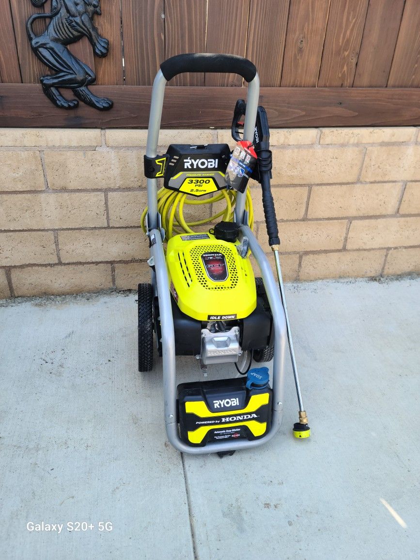 Ryobi 3300psi Gas Pressure Washer